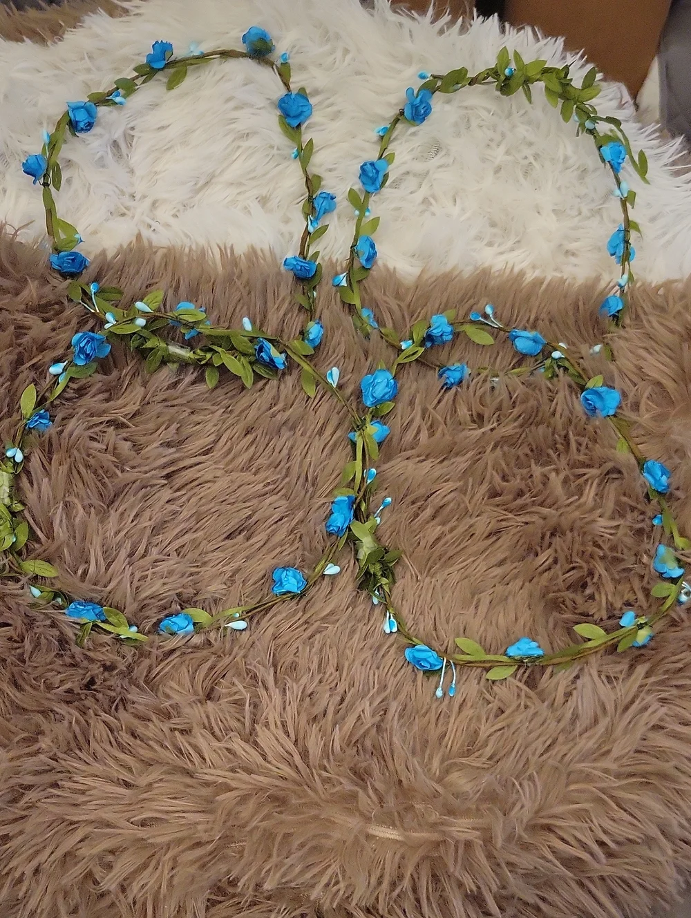 Floral Flower Crown Headbands - Multicolor Rose Wreaths. Bundle Of 22.